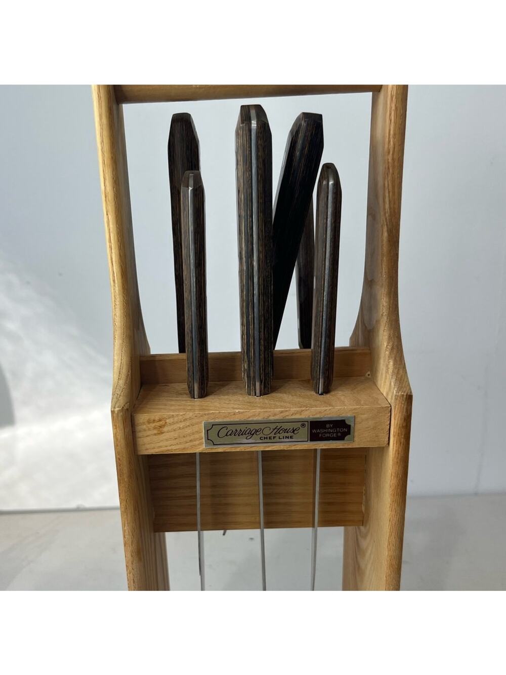 Carriage House The Chef Line stainless set of 6 Japan vntge